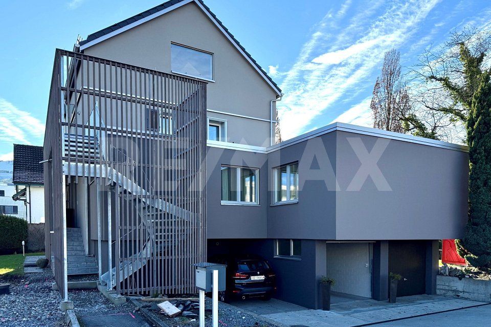 Elegante 3.5-Zimmer Dach-Maisonettewohnung mit Balkon in Lachen SZ zu mieten! NEUBAU - Bild 6