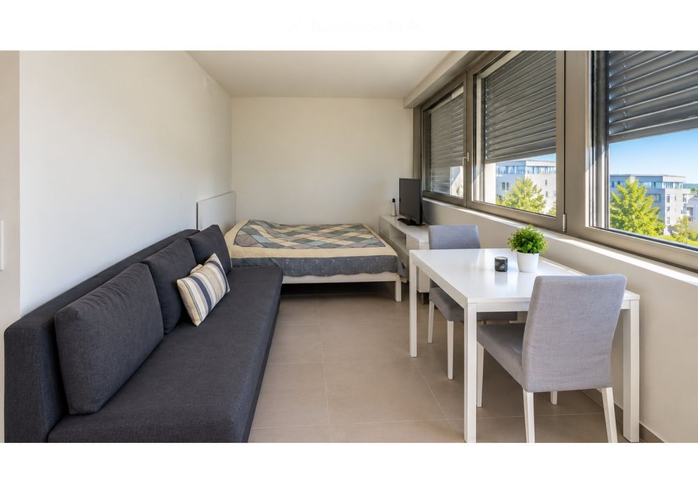 Fully furnished 1.5-room apartment in Steinhausen - Bild 1