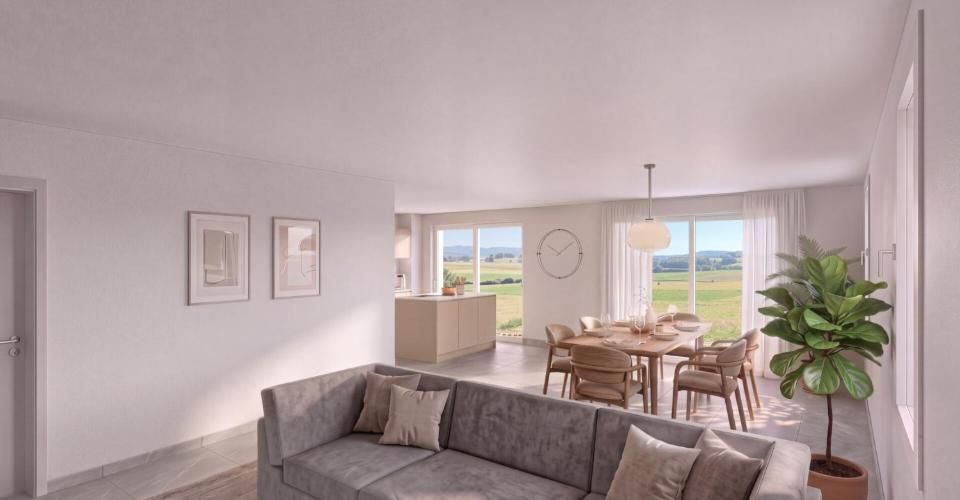Nouveau quartier résidentiel à Frasses - Appartements neufs de 4.5 pièces - Appartement 4.5 pièces - image - 3