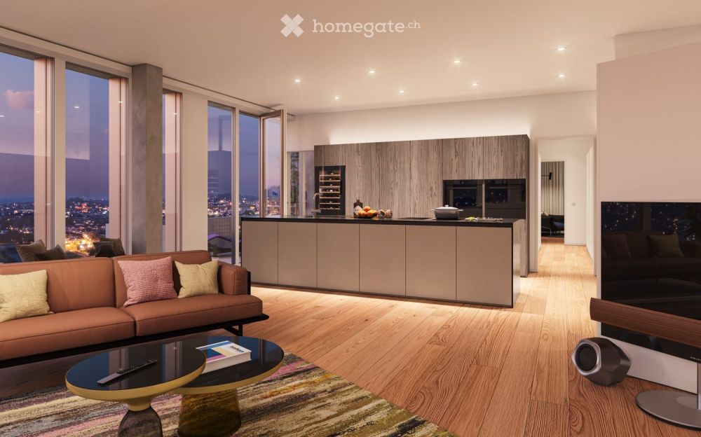 Traumhafte 3.5-Zimmer-Wohnung (mit Option auf 4.5) im Skylevel Pilatustower - Bild 5