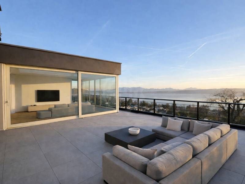 Neue Villa mit spektakulärer Aussicht auf den See in Lutry - Bild 11