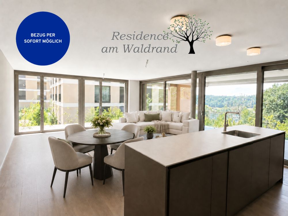 Erstbezug: Residence am Waldrand – Eigentumsstandard zwischen Luzern und Zug - Bild 1