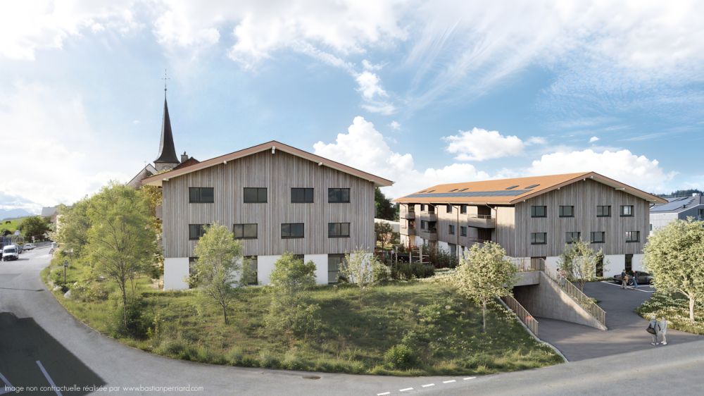 Appartements neufs de 2,5 pièces dans un cadre verdoyant - Bild 3