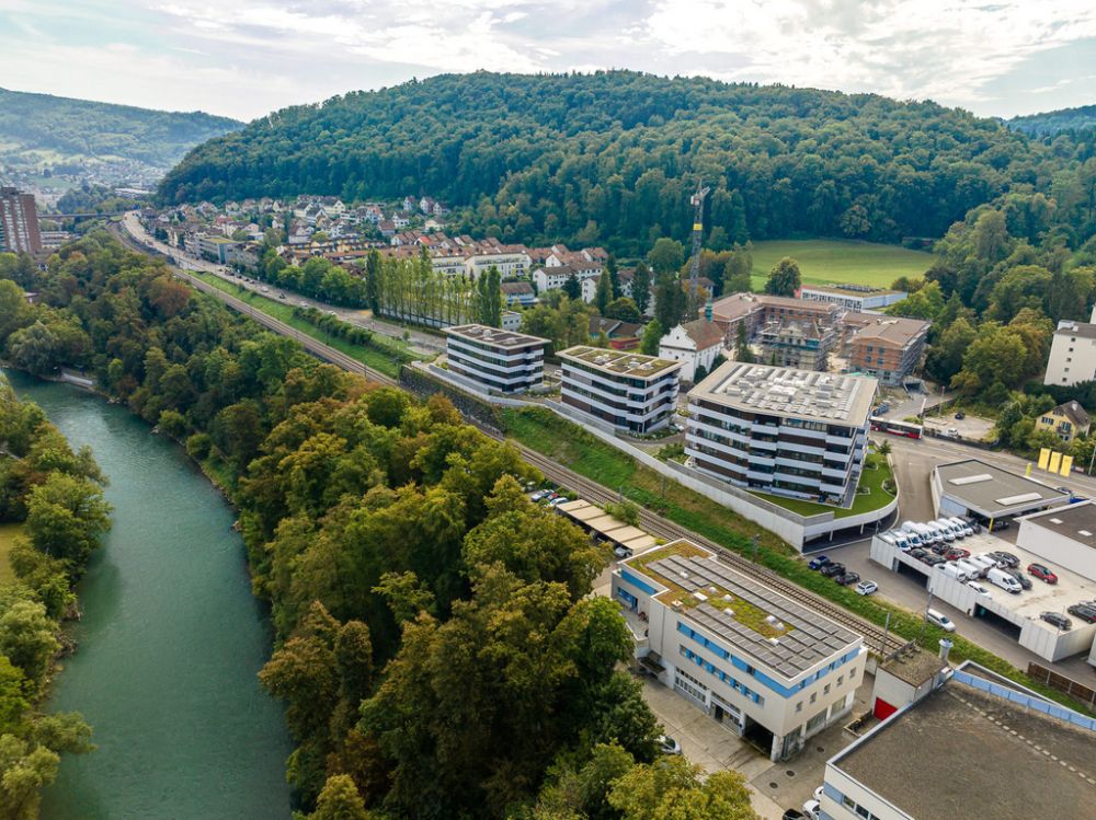 2.5-Zimmerwohnung - modern und grosszügig! - Drohnenfoto