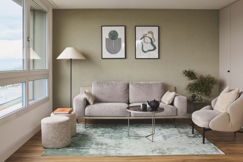 Penthouse Apartment mit Designer Möblierung und voller Seesicht in Horgen/Zürich - Bild 4