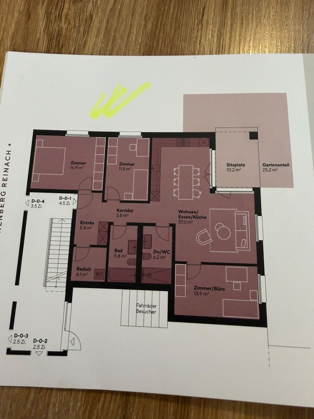 Neubauwohnung 4 1/2 Zimmer in Reinach AG zu vermieten (erstbezug) - Bild 12