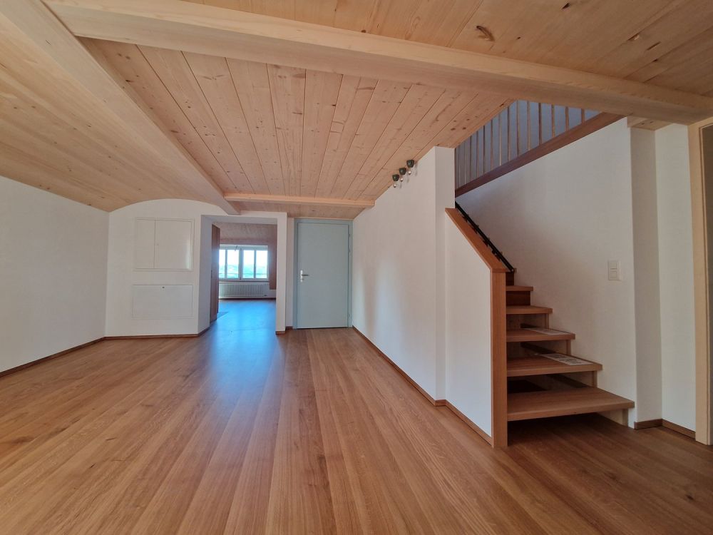 Moderne 3.5-Zimmer-Dachwohnung mit Bergblick in Hemberg - Bild 6