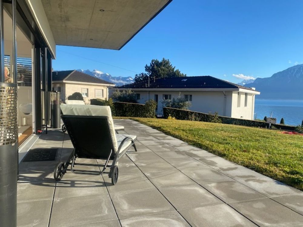 3,5 pièces avec terrasse et vue imprenable sur le lac Léman - Bild 2