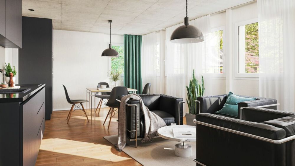 Möblierte 1.5-Zimmer-Wohnung im Neubau SALVIA - Bild 4