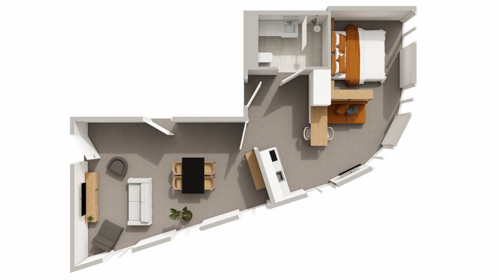 Suite+ Design Apartment (2-bedroom) - Bild 1