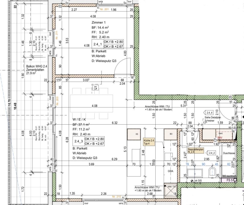 2.5-Zimmer-Wohnung in Bertschikon - Bild 13