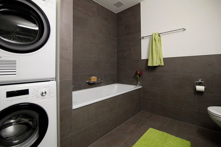 ruhiges Wohnen in Stadtnähe! - Bad