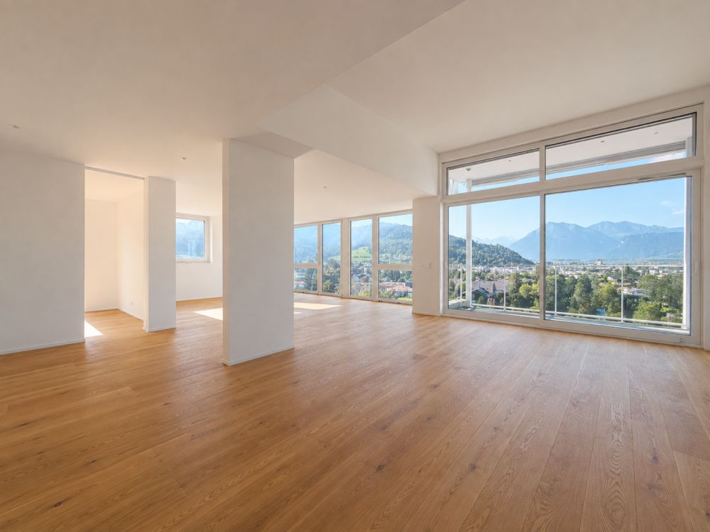 Lichtdurchflutete 4½-Zimmer-Neubau-Wohnung mit traumhaftem Alpenpanorama - Bild 1