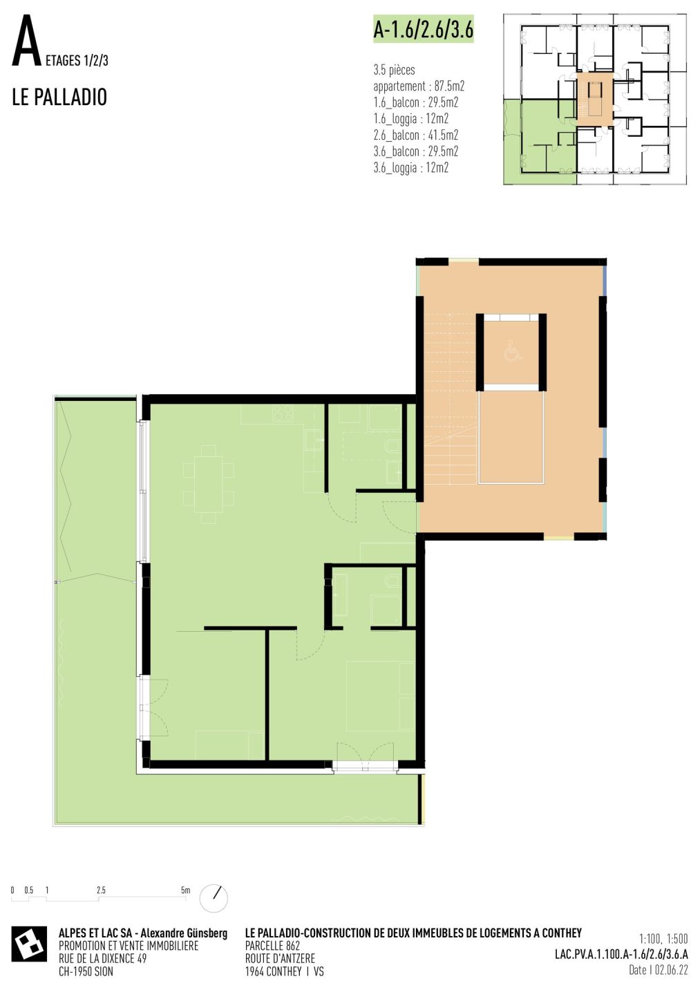 Appartement moderne de 3,5 pièces à Conthey – Vue sur les montagnes & disponible immédiatement - Bild 3
