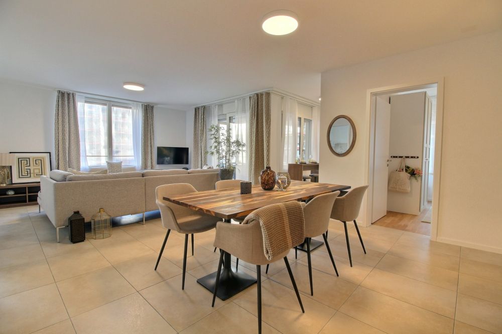 Exceptionnel appartement de 4.5 pièces à louer à Marly ! - Séjour 1