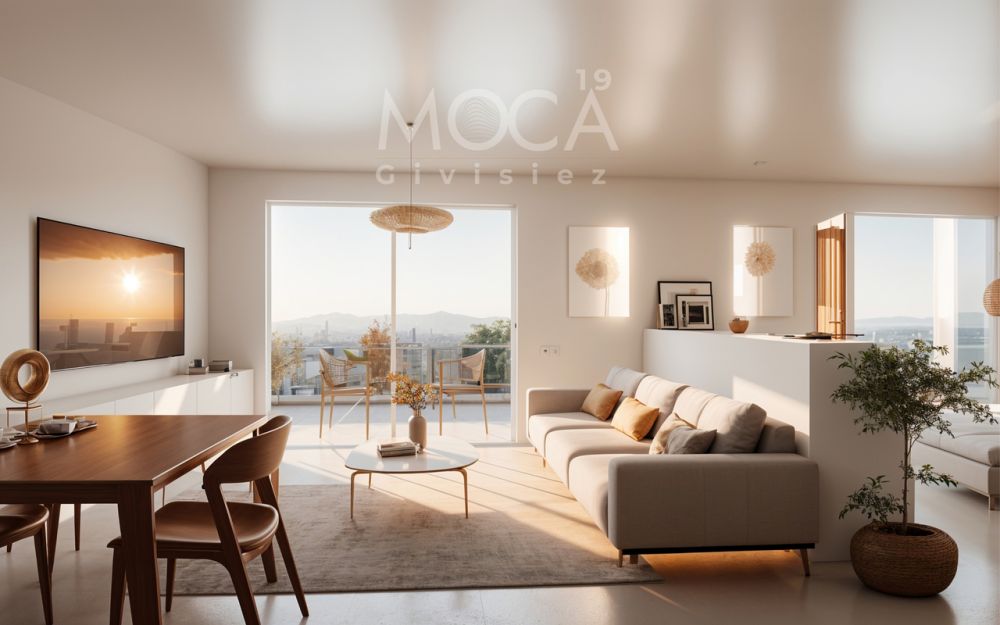 Un 2 pièces ensoleillé, dans une résidence paisible - Bild 4