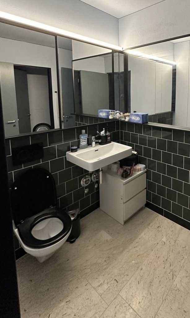 Moderne 3.5-Zimmer-Neubauwohnung - Nähe Flughafen Kloten - Nasszelle