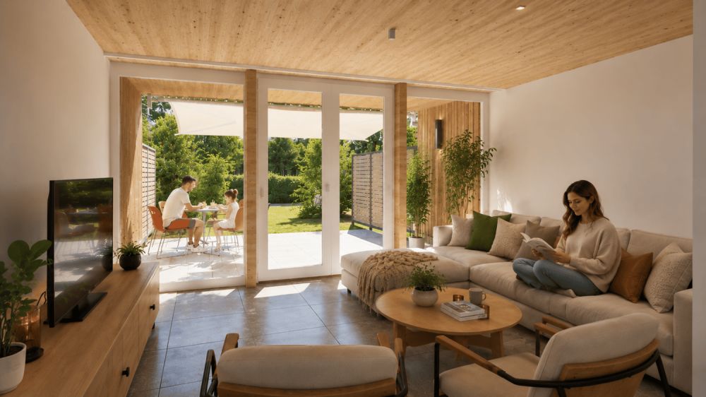 Neubau mit viel Wohnkomfort - moderne 5.5 Zimmer Reihen Einfamilienhäuser - Wohnen