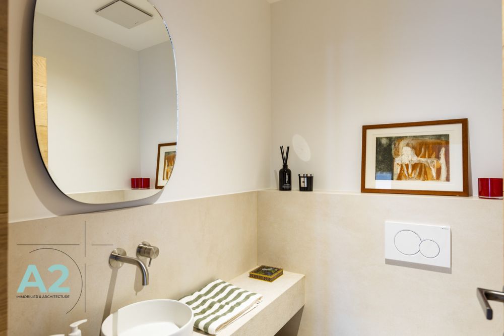 Appartement von Ausnahme im Zentrum von Crans-Montana, Panoramablick - WC Visiteurs
