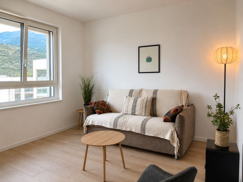 Charmant studio meublé à Sion - Bild 1