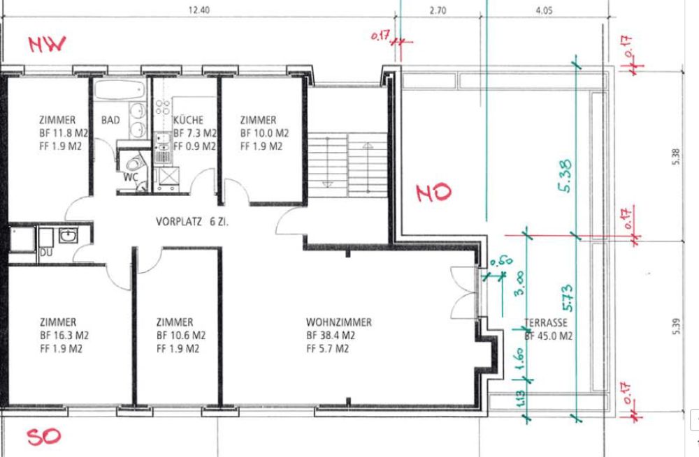 Erstvermietung - 5.5-Zimmer-Attika-Wohnung mit Terrasse - Bild 9