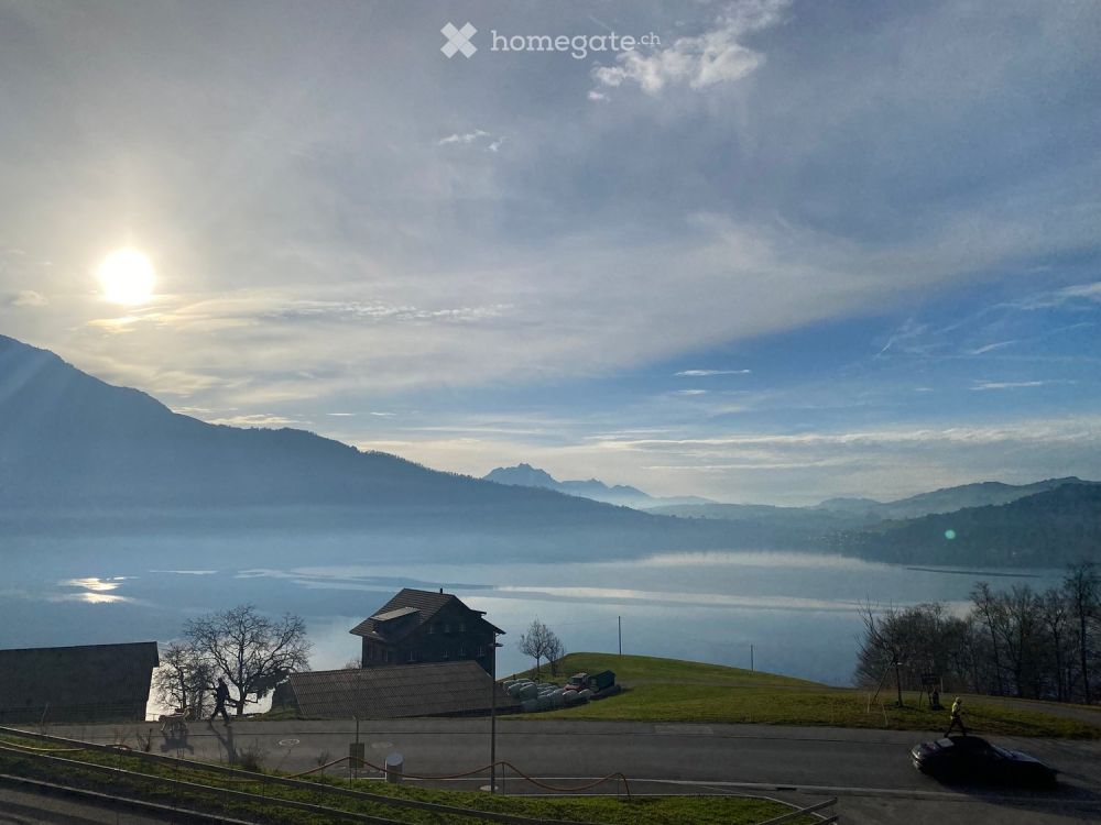 Lichtdurchflutete 2.5-Zimmer-Neubauwohnung mit Seesicht – Erstvermietung in Walchwil - Bild 1