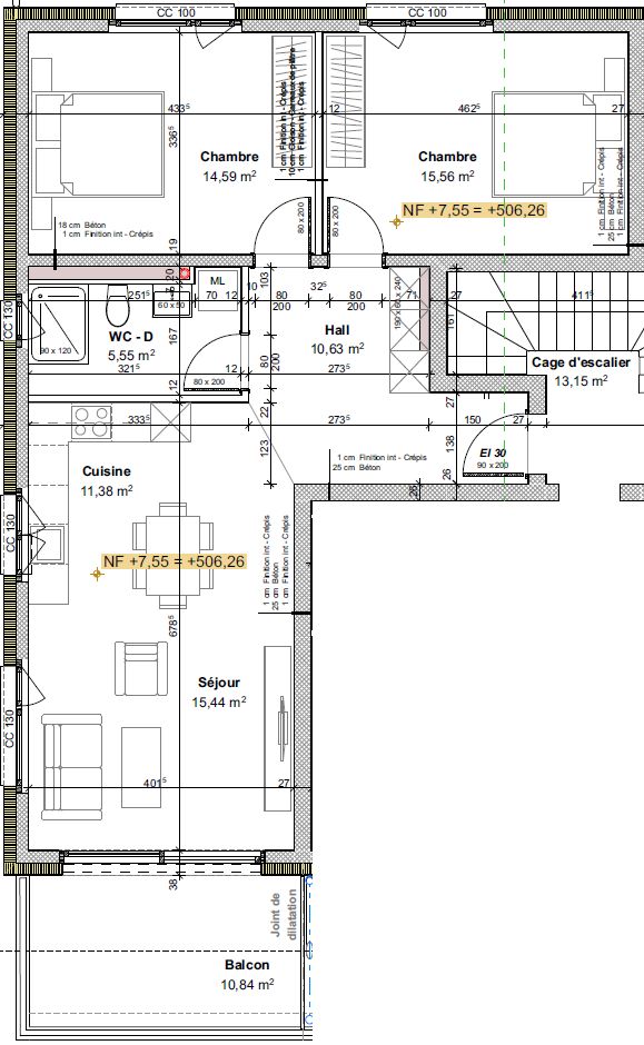 Nouveaux appartemnts en location à St-Pierre-de-clages - 5 appartements neufs de 3.5 pièces - Bild 8