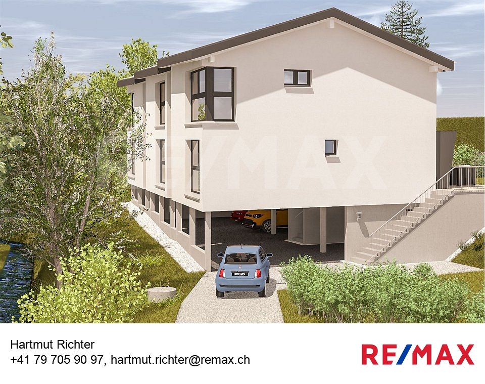 Modernes, praktisch neues Reiheneinfamilienhaus in Münchenwiler (Mittelhaus) - Bild 1