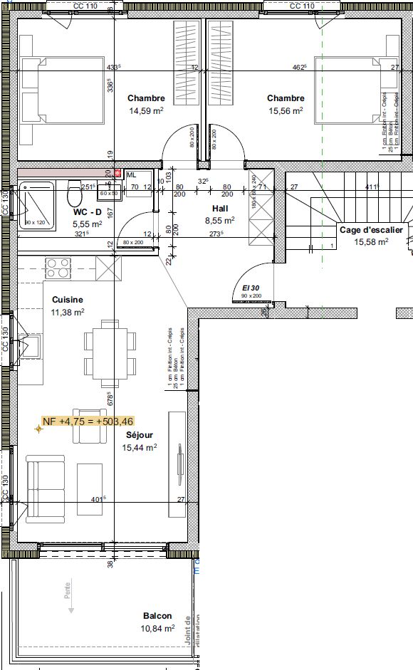 Nouveaux appartemnts en location à St-Pierre-de-clages - 5 appartements neufs de 3.5 pièces - Bild 6