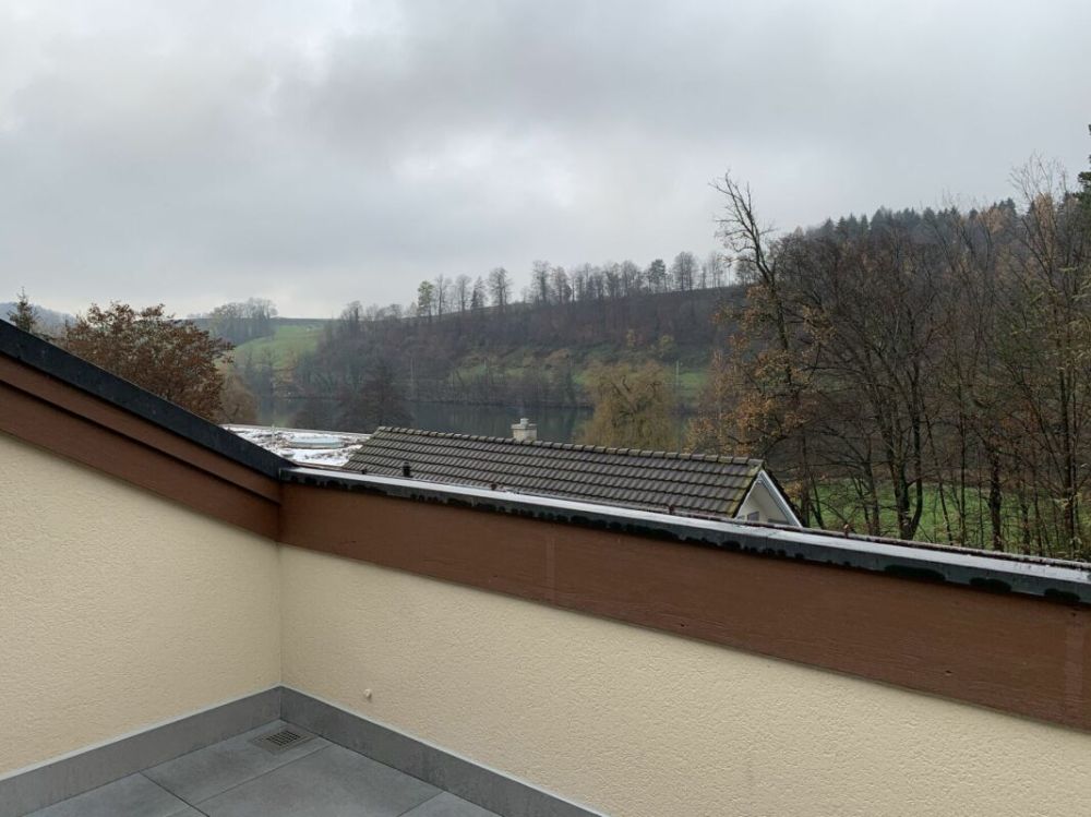 3.5-Zimmer-Dachwohnung am Rotsee - Aussicht über Rotsee