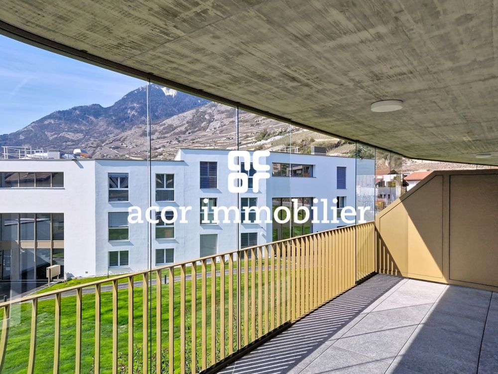 Magnifique 3.5 pièces neuf avec balcon à Vétroz! - Bild 6