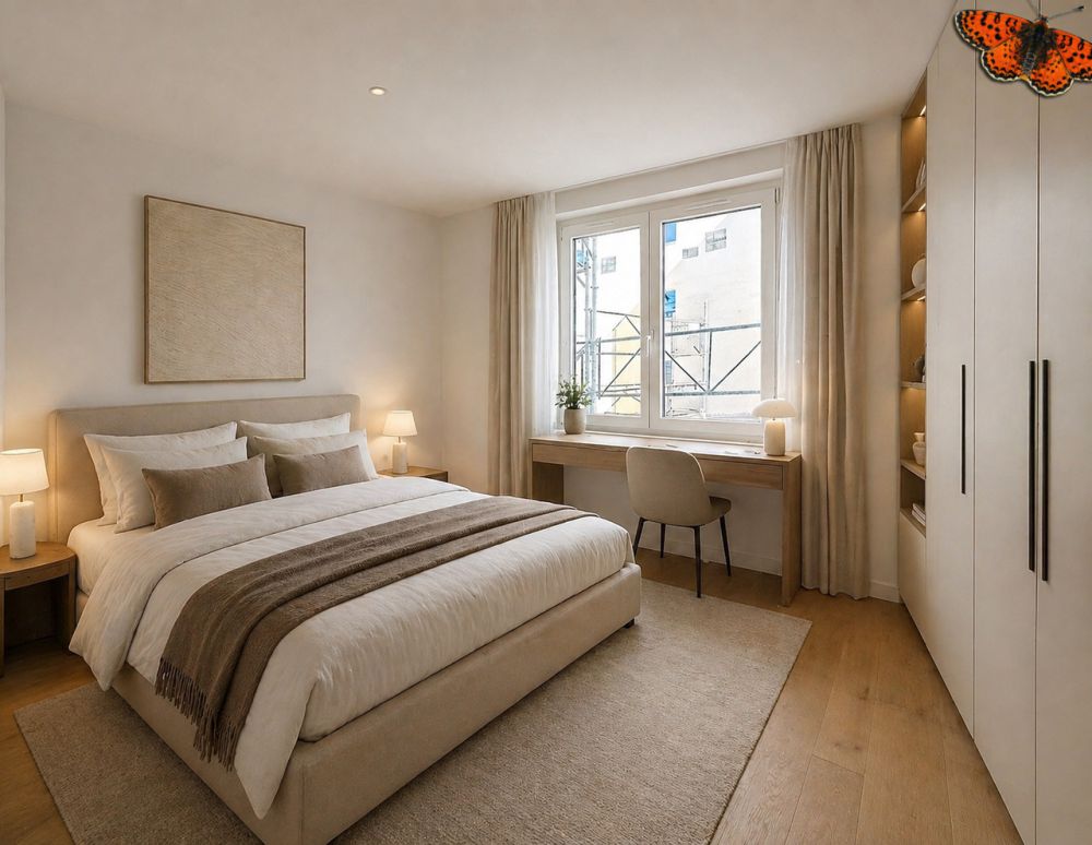 2½ PIÈCES - Neuf - Chambre (image de synthèse)