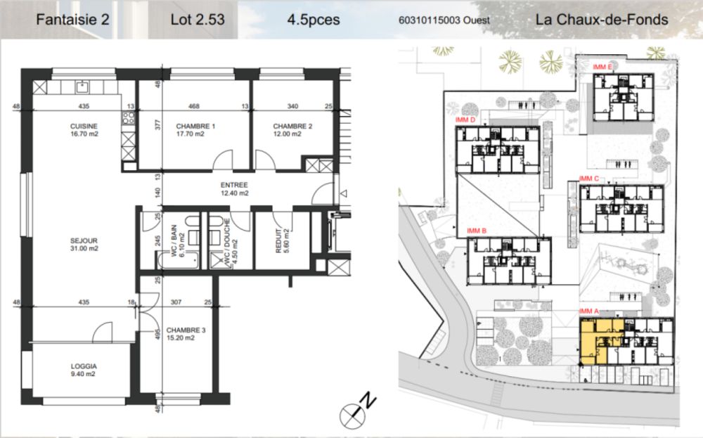 Magnifique appartement de 4.5 pièces avec balcon-loggia - Bild 11