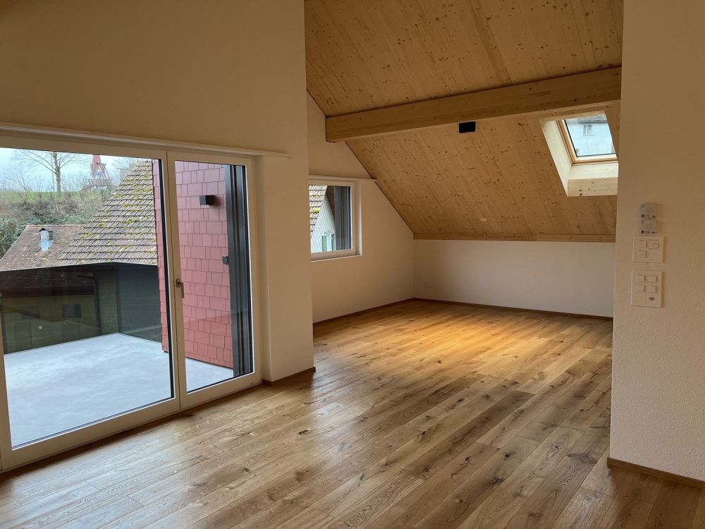 Neubau 4.5-Zimmerwohnung DG zu vermieten - Wohnberreich