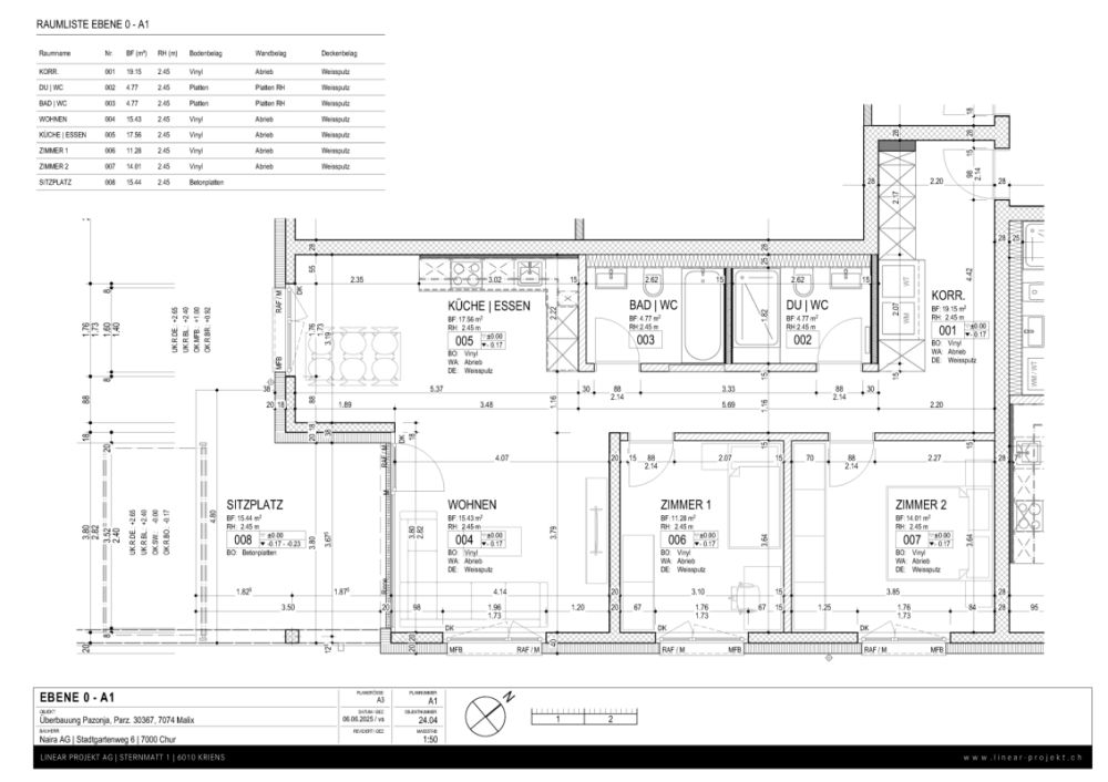 Moderne 3.5 Zimmer Terrassenwohnung (Erstwohnsitz) - Bild 4