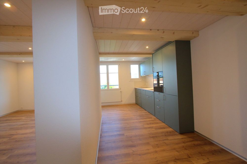 3.5 Zimmer Wohnung 90m2 in Büren an der Aare,  Erstvermietung nach Komplettrenovation - Bild 1