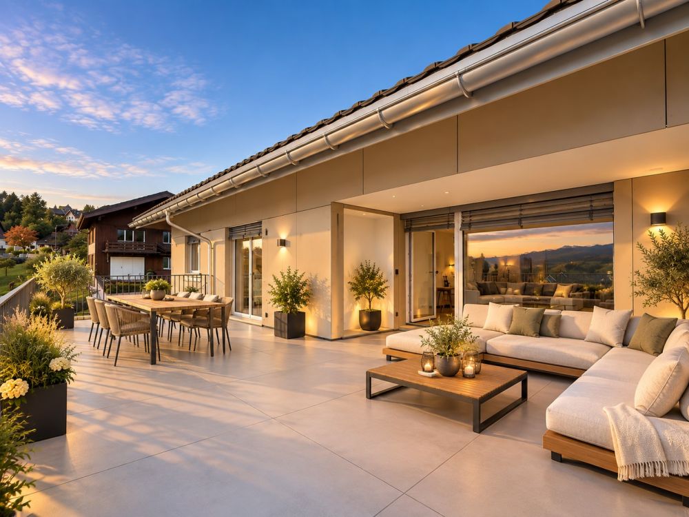 => Neu - Erstbezug neue grosse Wohnungen, sehr grosser Balkon 32m2 - Bild 2