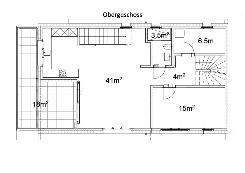 Helle 5.5-Zimmer Maisonette-Neubauwohnung mit Balkon in Jonen - Bild 4