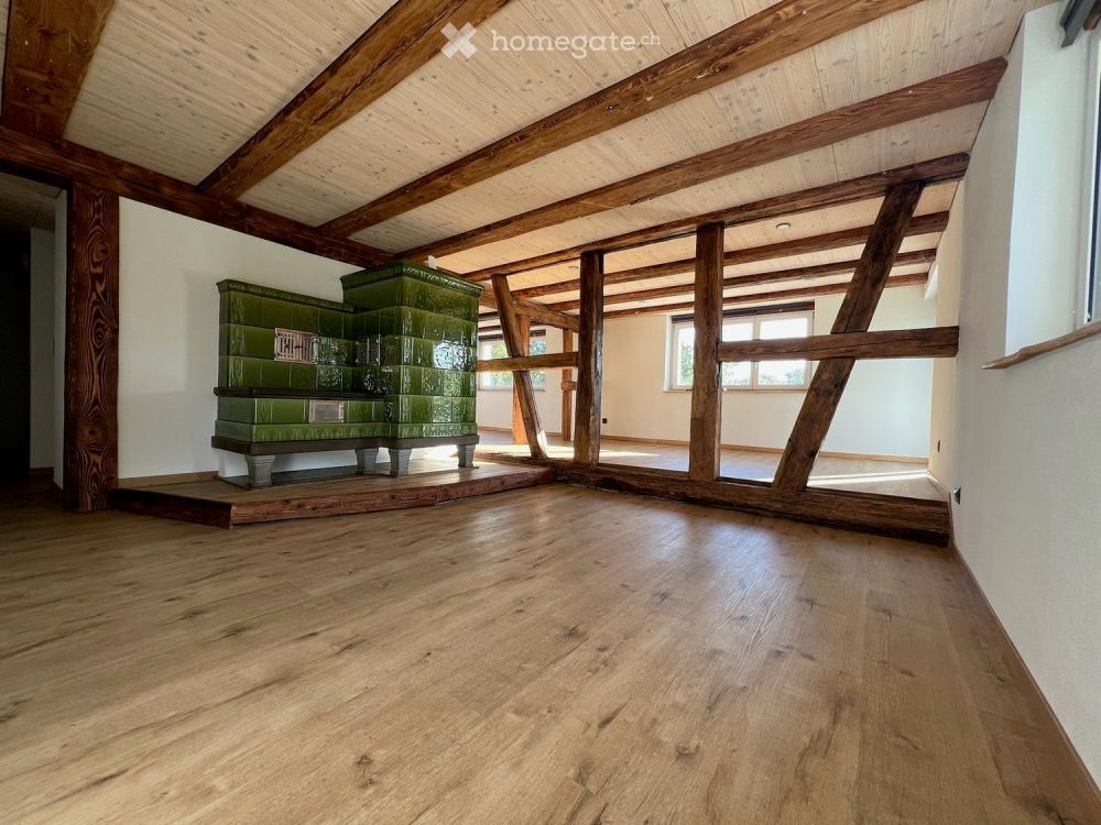 Lichtdurchfluteter Traum-Altbau 2024 60 m² Wellness-Schlafzimmer mit Sauna  in Hugelshofen - Bild 6