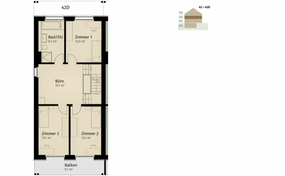 351 m² | 6.5-Zi.-Einfamilienhaus | Erstbezug - Bild 13