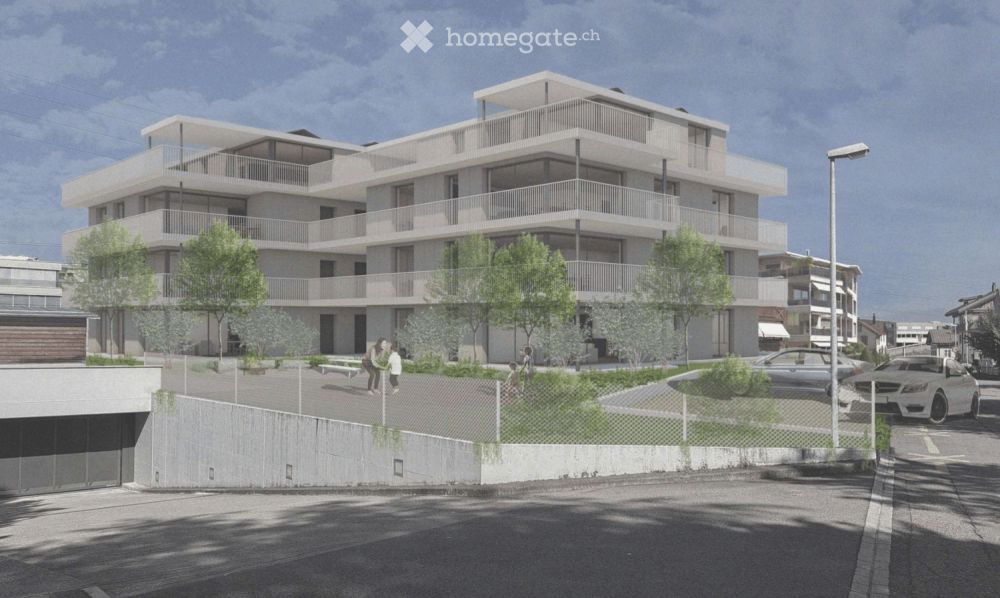 drei 3.5 und eine 4.5 Zimmerwohnungen im Neubau MFH Alpina - Bild 2