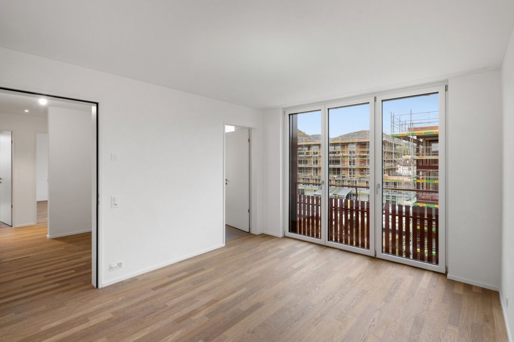 Neubau am Bächli - Ihre 4.5-Zimmer-Traumwohnung mit Aussicht - Schlafzimmer mit En Suite Bad