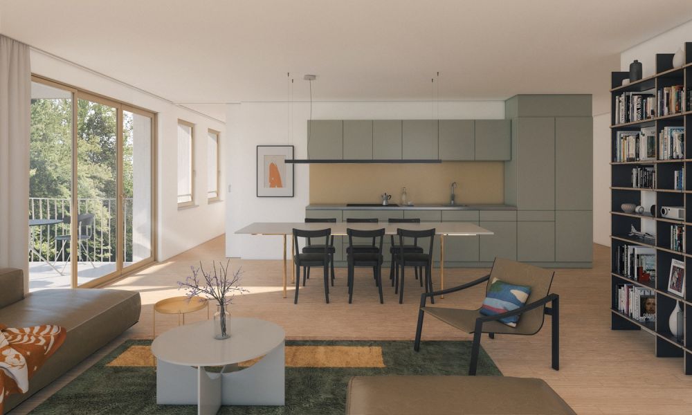 Einzigartige 3.5-Zimmer-Townhouse-Wohnungen im AVES - Das Nest für Stadtvögel - Bild 2