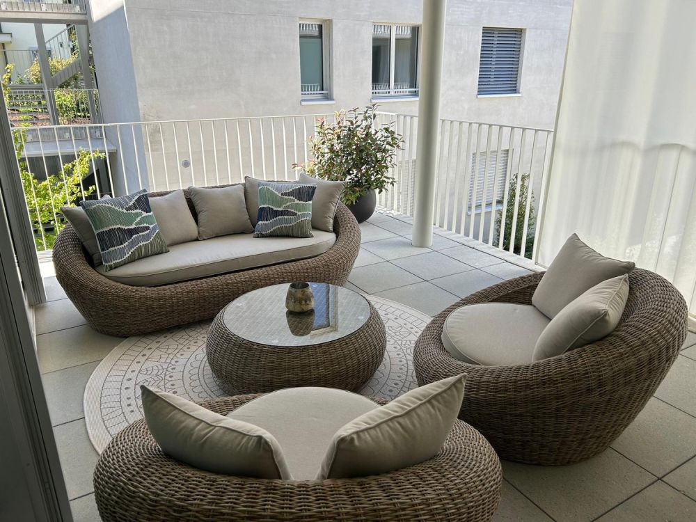 Moderne 3.5-Zimmer-Wohnung mit grossem Balkon und kleinem Garten - Bild 6