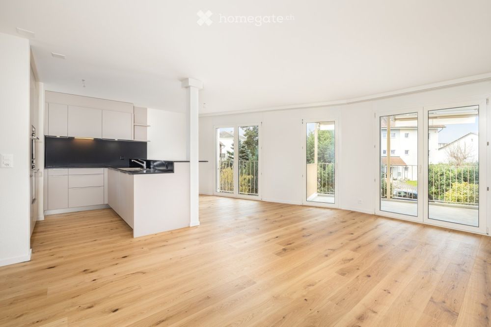 Stilvoll wohnen in Bassersdorf – hochwertige 3½-Zimmer-Wohnung mit Balkon - Bild 1