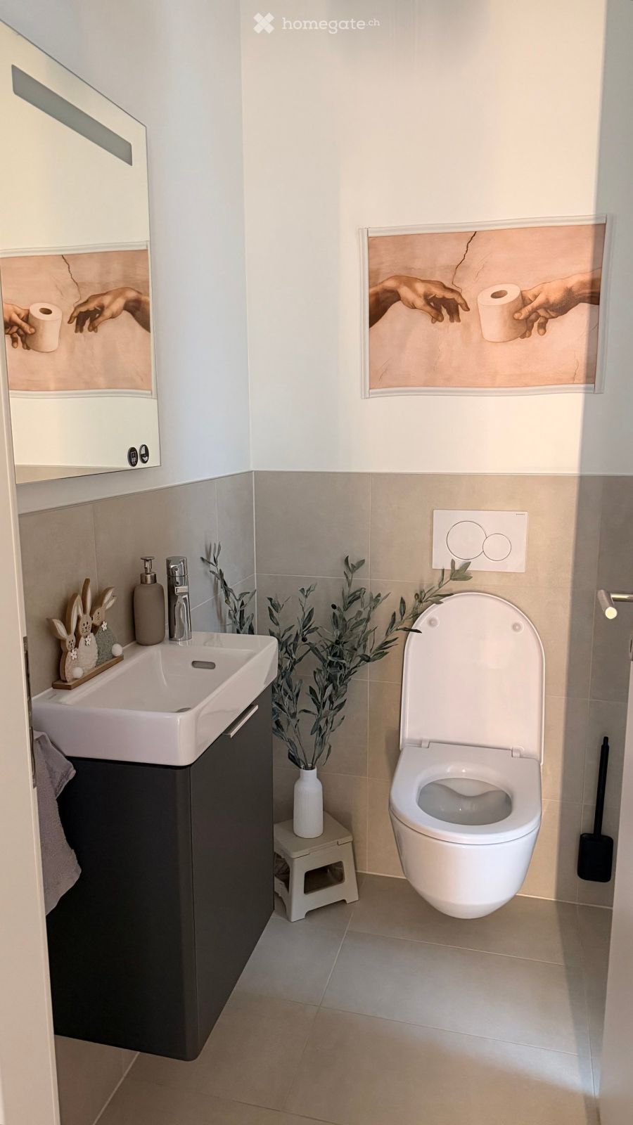 Charmant appartement en attique de 3 pièces à Troinex - Bild 4