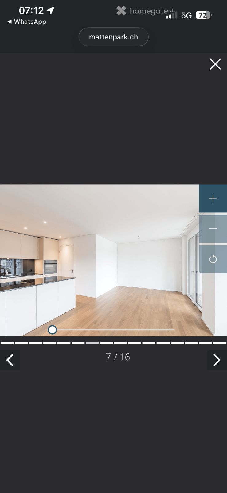 Moderne 3.5-Zimmer-Wohnung mit Balkon in Othmarsingen - Bild 2