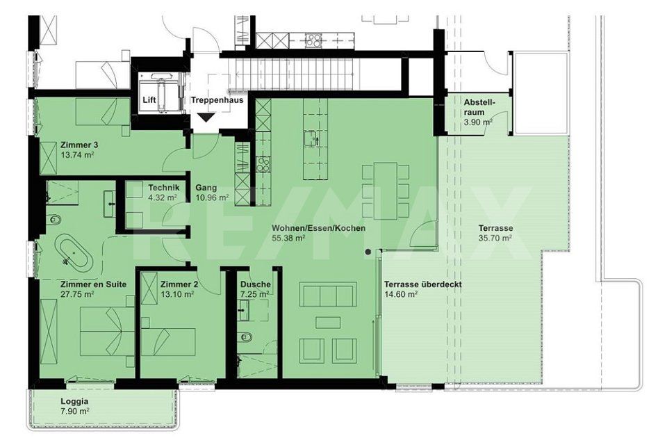 ERSTVERMIETUNG BLAIE Frick  Urbanes und grosszügiges Wohnen in Bahnhofsnähe - Bild 5
