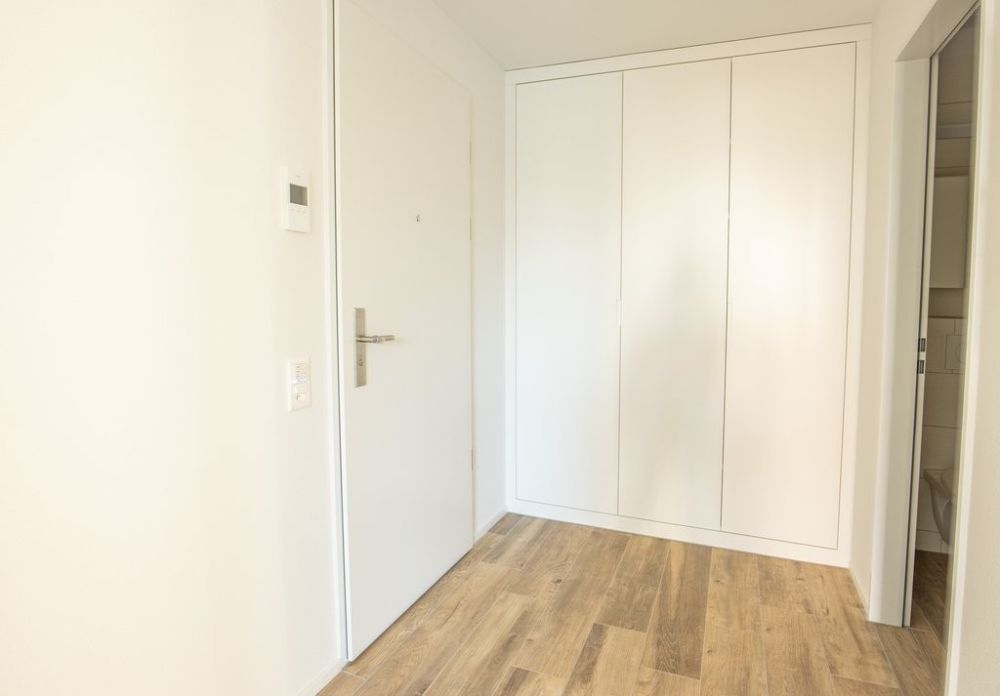 Grosszügige, helle Wohnung mit Sitzplatz und eigener Waschküche - Eingang