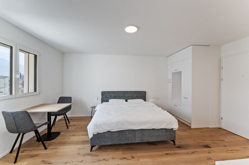 möbiliertes Studio in Visp - Neubau - Bild 1